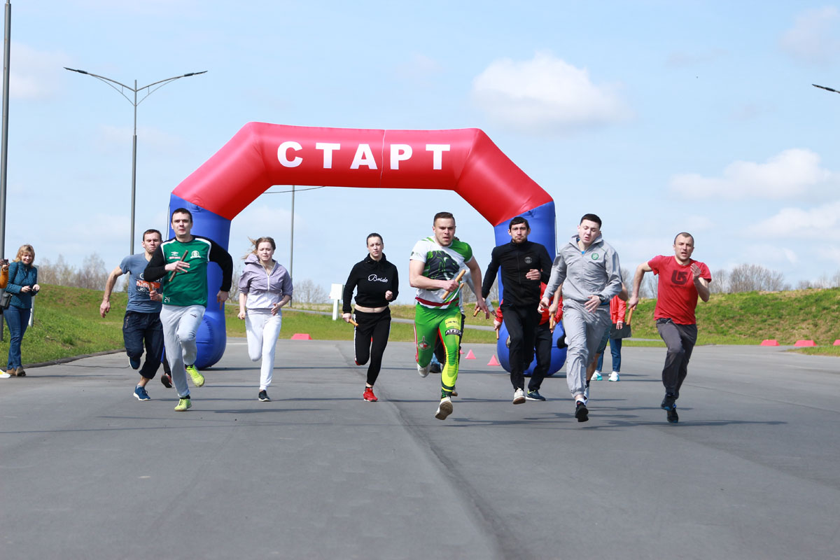 Кто победил в эстафете в Чаусах 1 мая?