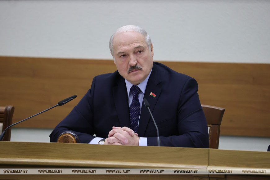 Президент Беларуси Александр Лукашенко 14 декабря встретился с активом Могилевской области