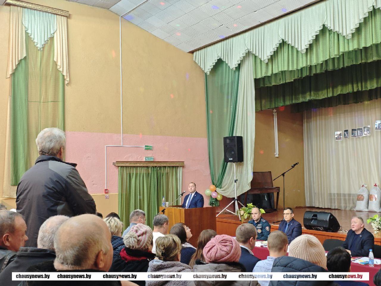 Сегодня состоится встреча руководства района с жителями агрогородка Горбовичи