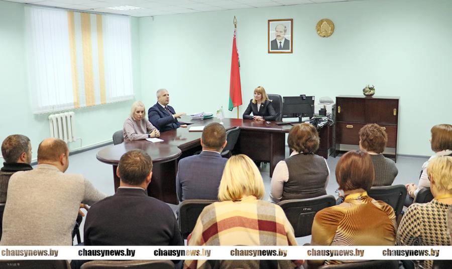Единый день информирования проходит в Чаусском районе