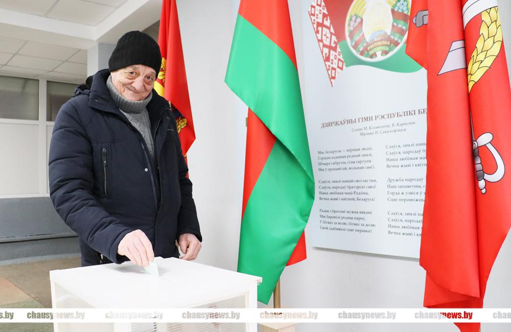 На Могилёвском участке для голосования настоящий аншлаг