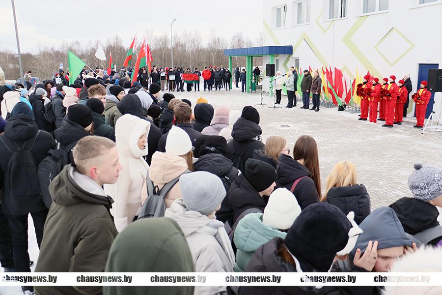 «Белорусская лыжня» собрала на Чаусской лыжероллерной трассе всех любителей зимнего спорта