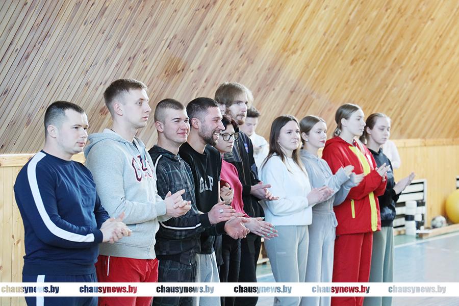 В Чаусах прошла спартакиада среди молодых специалистов