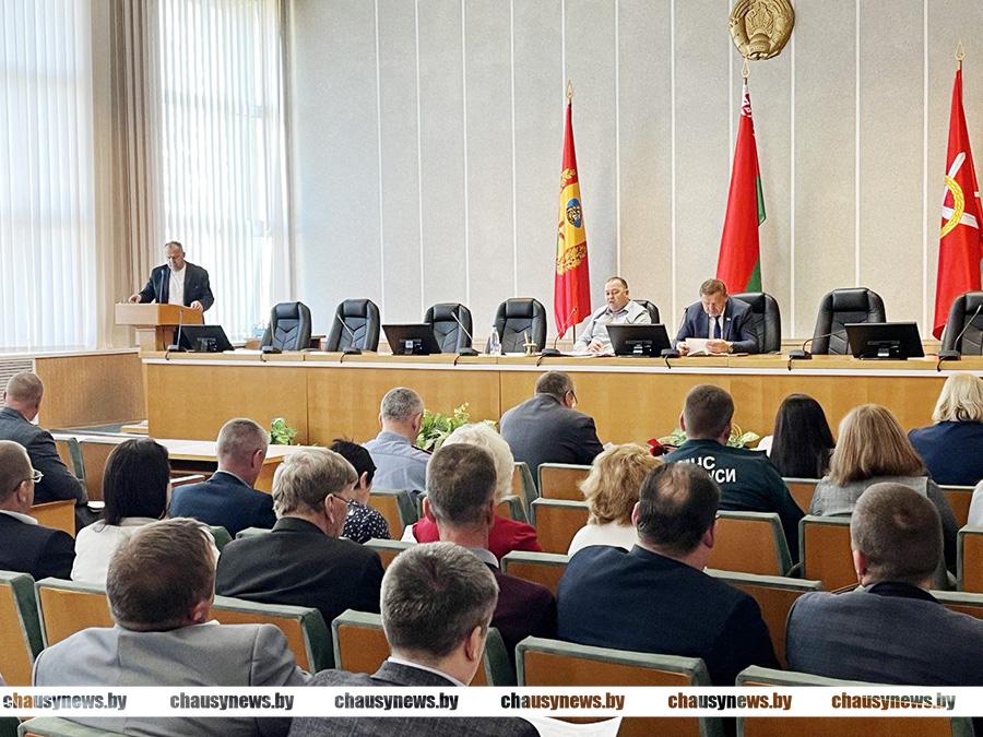 Какие вопросы обсуждались на очередном аппаратном совещании в Чаусах?