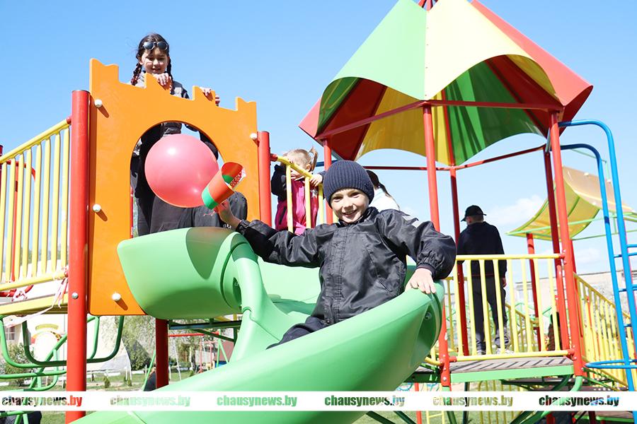 В агрогородке Волковичи появился новый семейный парк