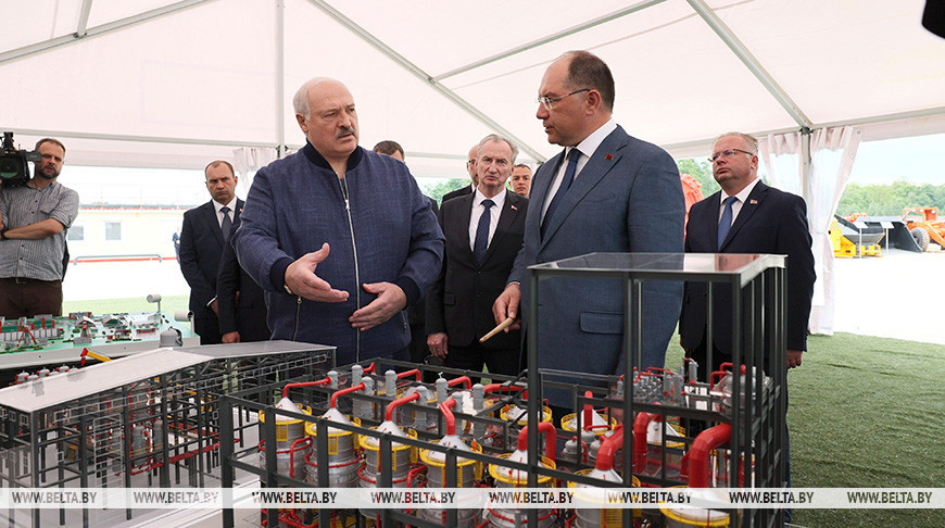 Лукашенко о ГОКе в Любанском районе: сравнить эту стройку можно с атомной станцией