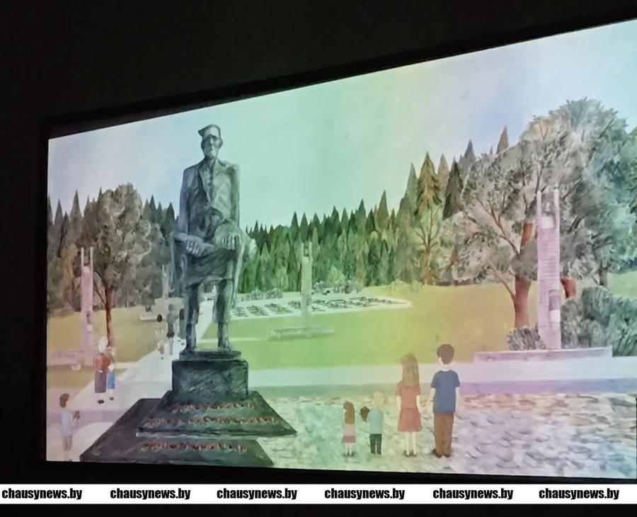 В чаусском кинозале «Сузорье» состоялась премьера анимационного фильма «Мемориальные комплексы Беларуси-2»