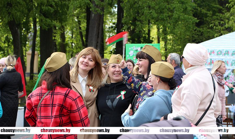 Чаусы отмечают 80-летие Победы! [ФОТОФАКТ]