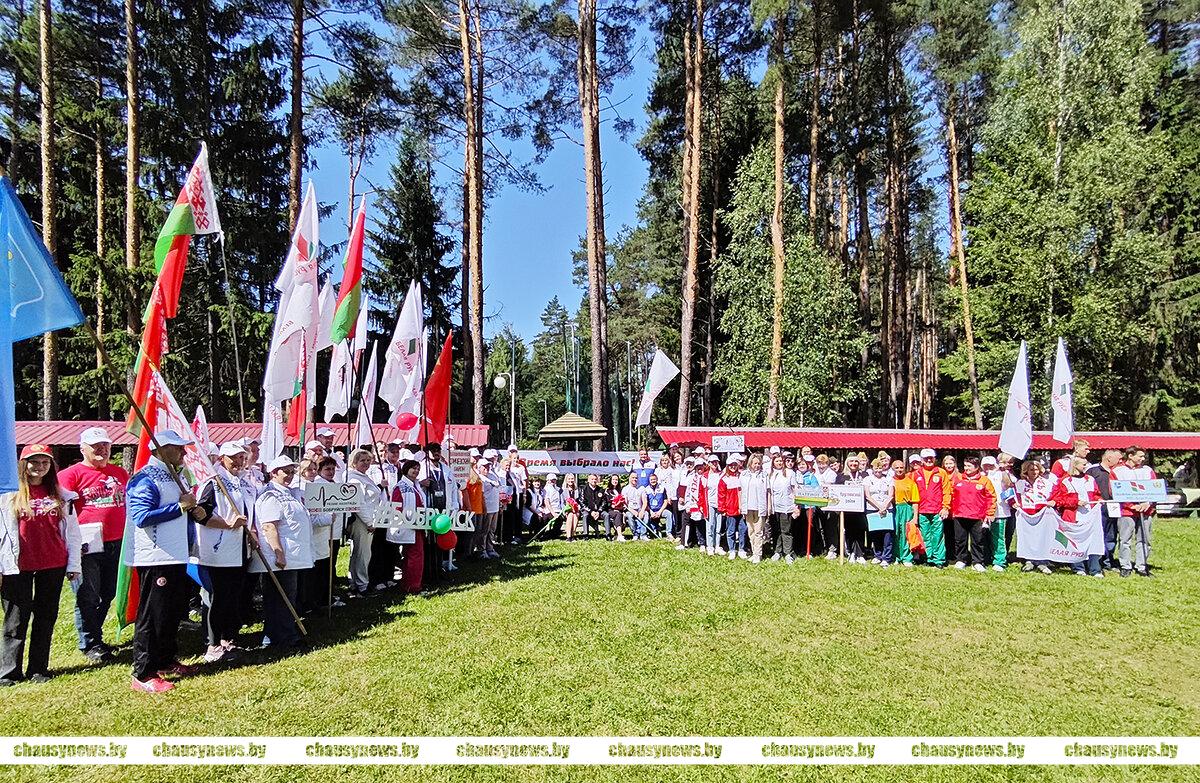 В Чаусском районе стартовал пятый турслет РОО «Белая Русь». Рассказываем подробности