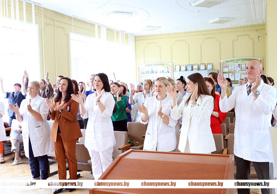 Рассказываем, как в Чаусской ЦРБ отпраздновали День медицинского работника