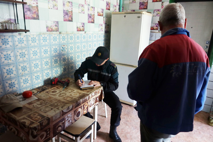 Узнали в Чаусском РОЧС, как прошла акция “Дом без пожара” в регионе