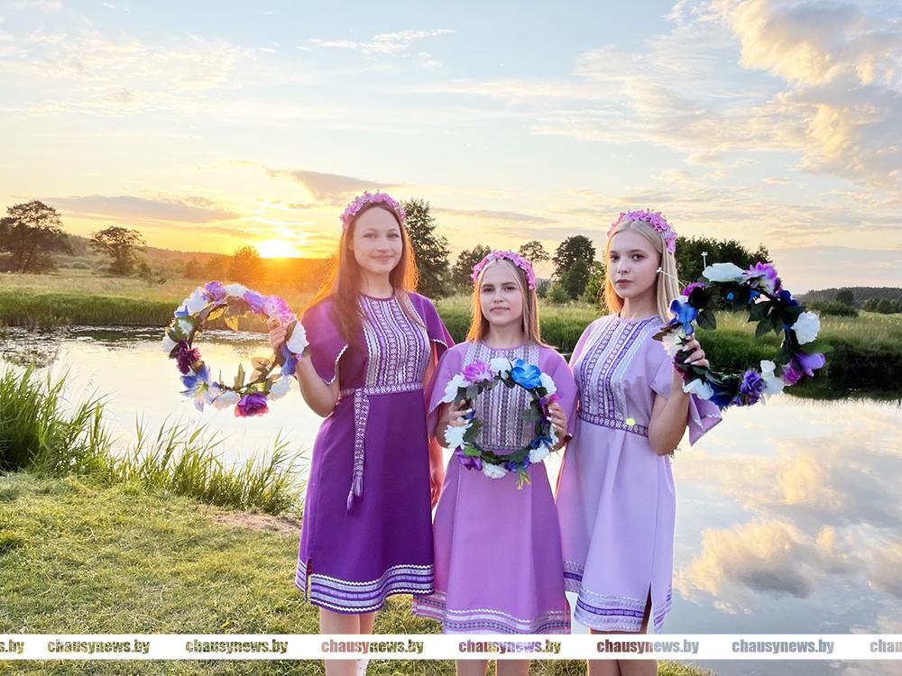 На свята Купалле ў Чавусах сабраўся ўвесь горад