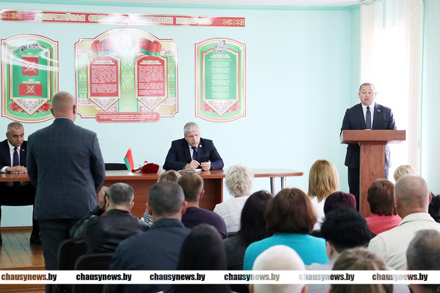 В Чаусском УКП “Жилкомхоз” новый руководитель