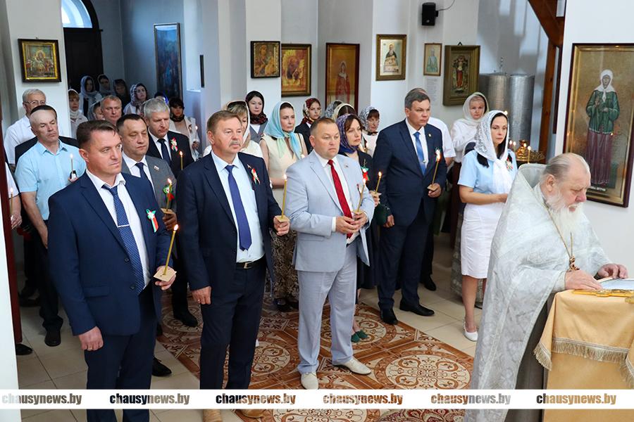 Чаусы стали участниками Всебелорусской молитвы