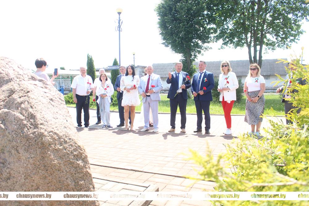 Гости из Российской Федерации посетили знаковые места Чаус