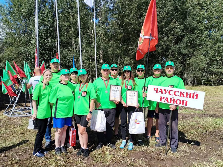 Депутатский корпус Чаусского района удачно выступил на областной спартакиаде