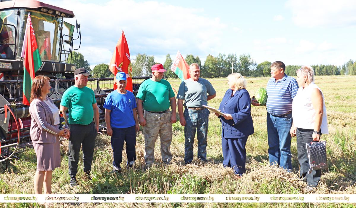 Ряды “Тысячников” Чаусского района продолжают пополняться
