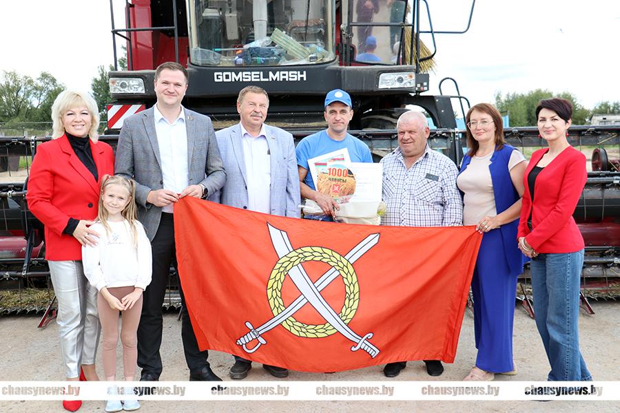 В Чаусском районе ещё один «тысячник»