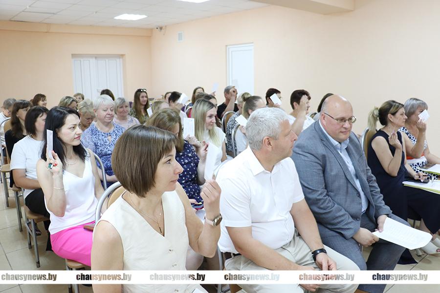 В Чаусском райпо избрали председателя правления