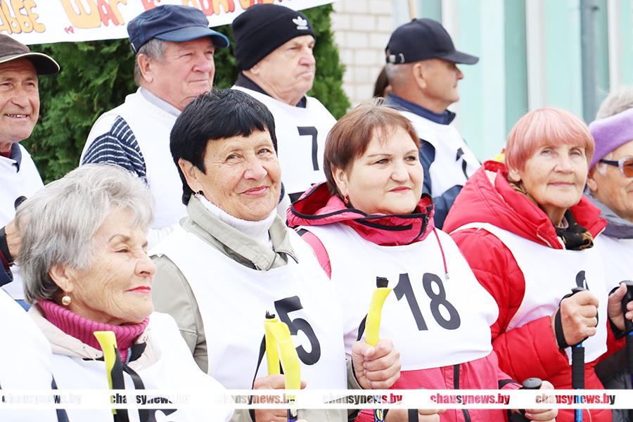 Чаусские пенсионеры присоединились к республиканскому марафону «Шаг к долголетию»