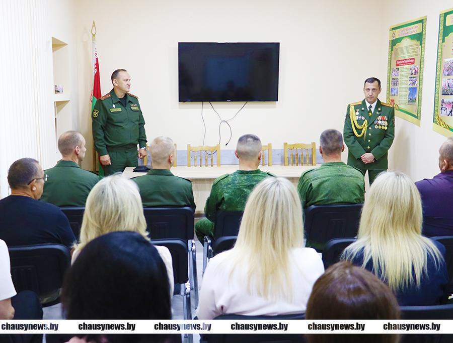 Кто стал новым военным комиссаром Чаусского и Славгородского районов?