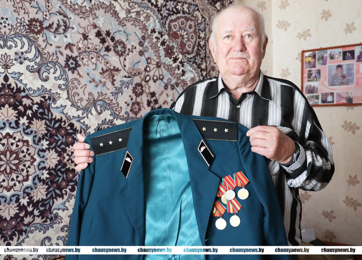 Четверть века в погонах. Константин Федорович Белоусов служил в танковой части в Чаусах