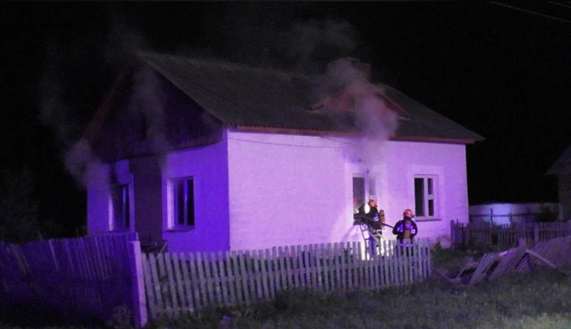 В Могилевском районе сработавший при пожаре в жилом доме АПИ помог спасти женщину