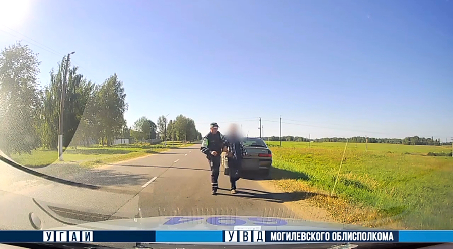 В Чаусах задержан пьяный водитель