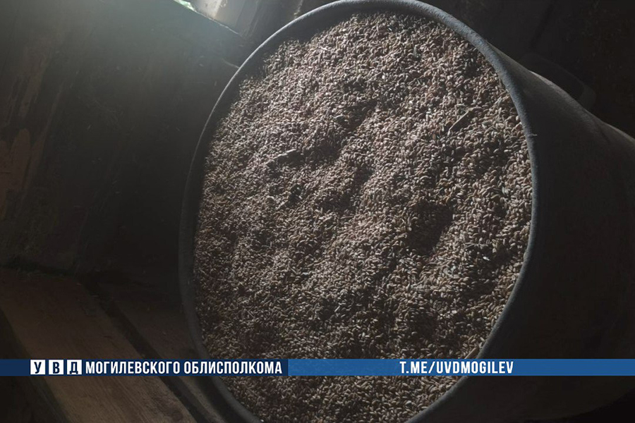 Комбайнер из Чаусского района похитил более тонны зерна