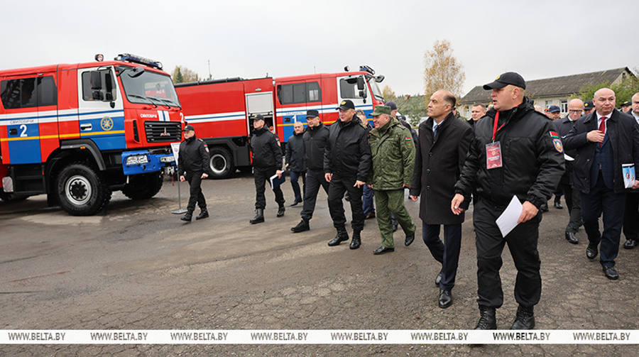 В Беларуси проходит учение с республиканскими силами гражданской обороны