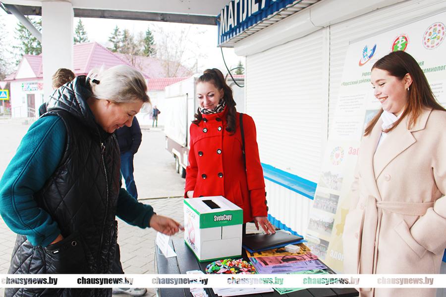 В Чаусах прошла акция «Беларусь без никотина»