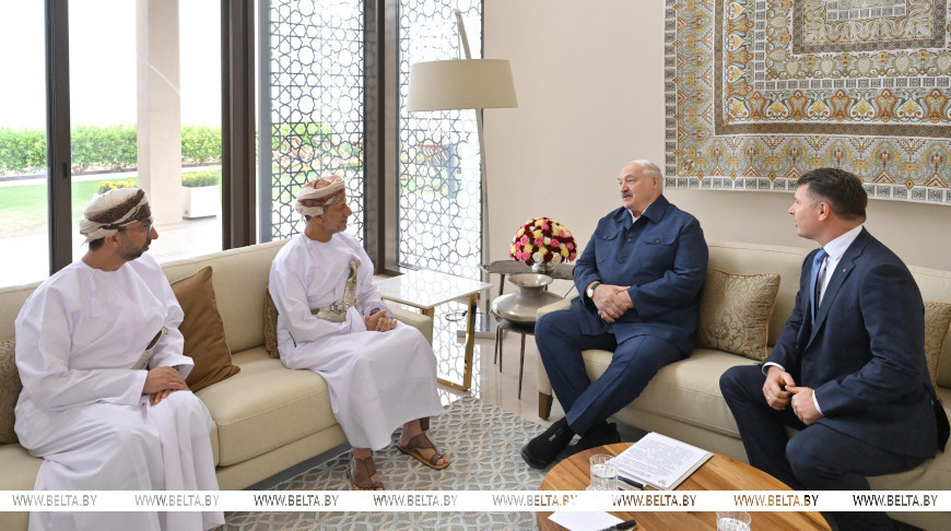 Лукашенко ознакомился с реализацией дорожной карты сотрудничества Беларуси и Омана