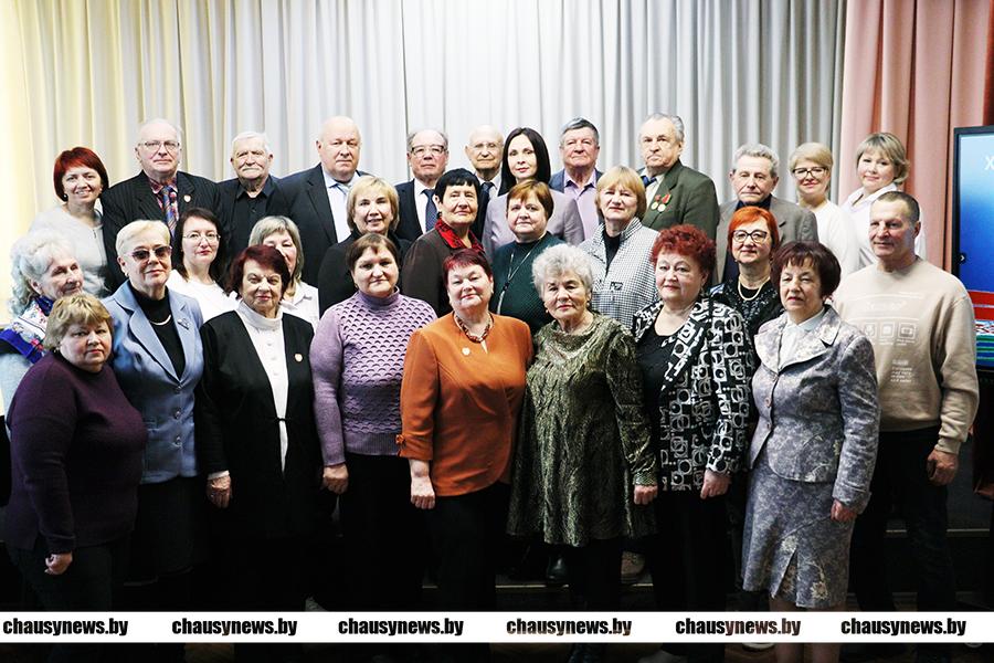 В Чаусах прошла X отчётно-выборная конференция Чаусского районного Совета ветеранов