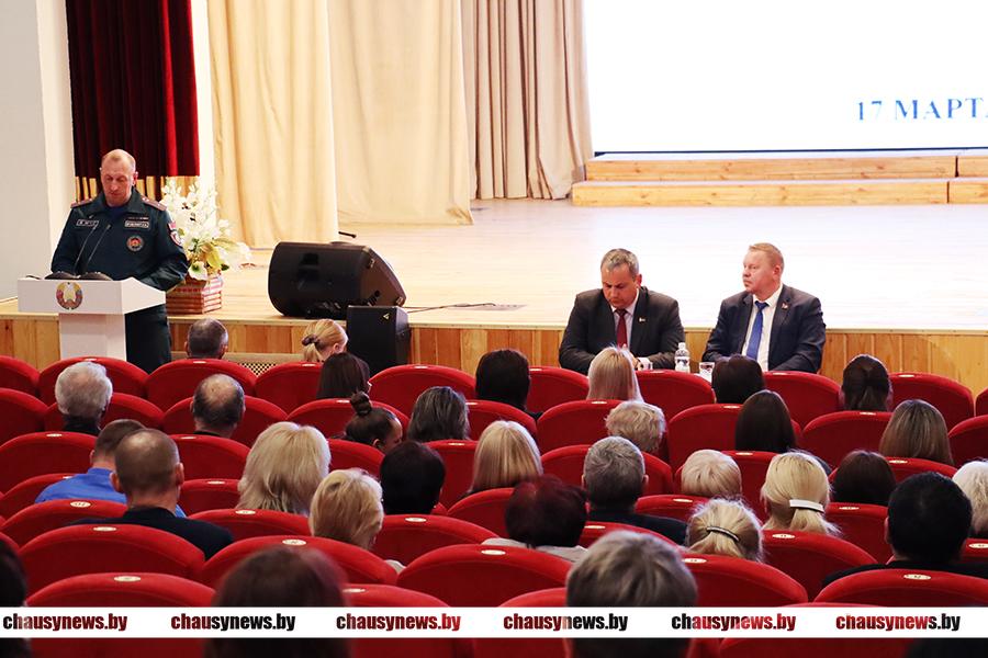 На встрече актива Чаусского ОТОС обсуждались вопросы капитального и текущего ремонта — подробности