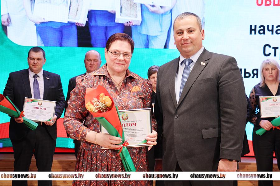 Начальник производственного участка Чаусского райпо Наталья Стриго 42 года в профессии