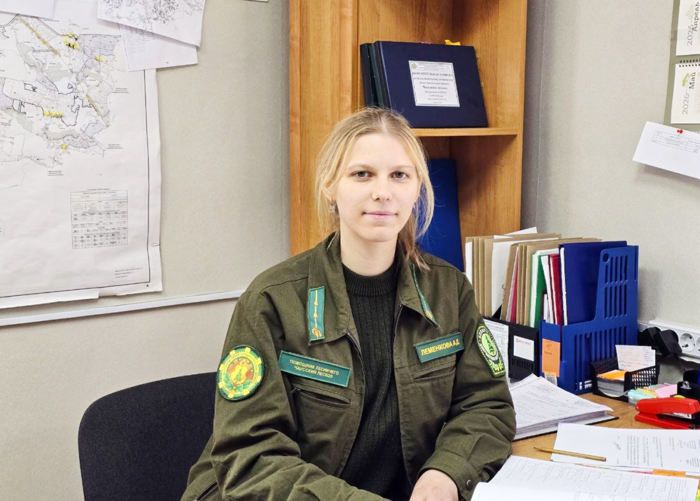 Продолжая династию. Как в Чаусском лесхозе трудится молодой специалист Александра Леменкова?