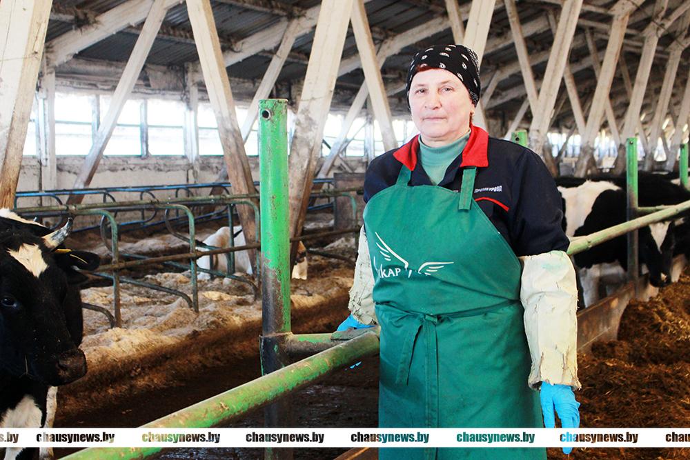 Ольга Карпина из ОАО «УльяновскоеАгро» трудится в сфере животноводства уже порядка 40 лет