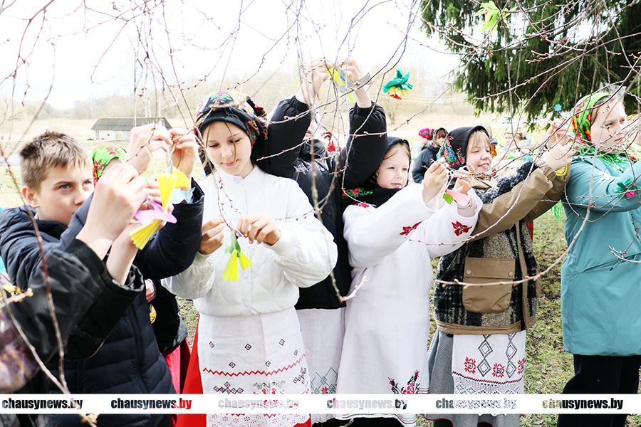 У Галавенчыцах на Благавешчанне гукалі вясну
