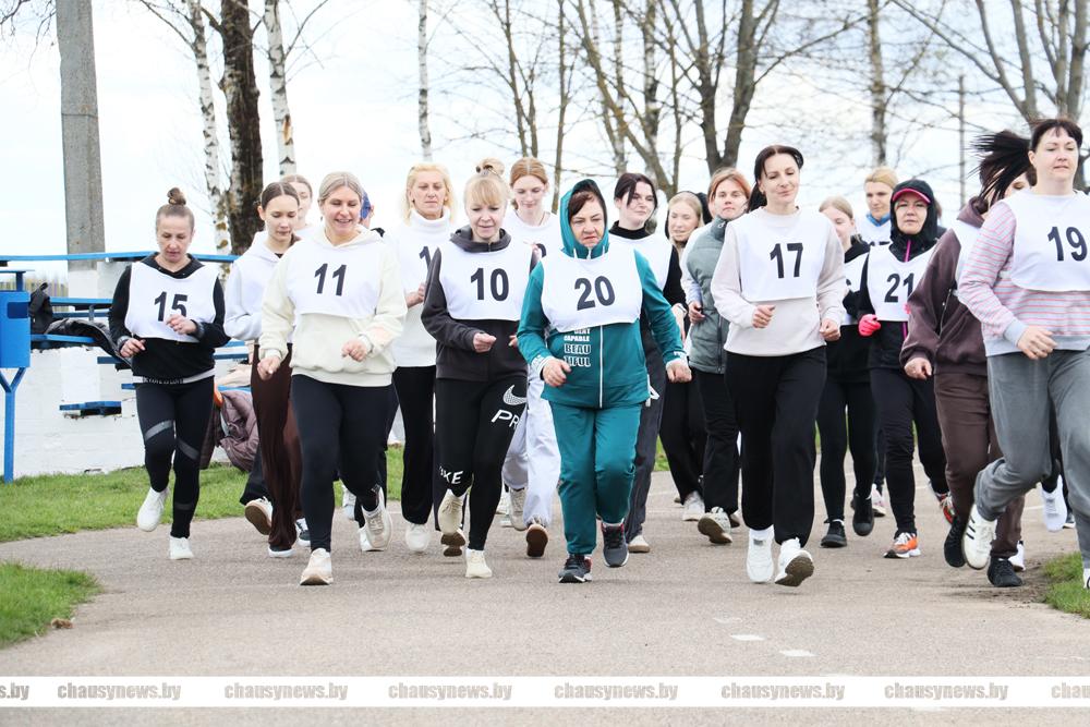 Узнали, как в Чаусах сдавали нормативы Государственного физкультурно-оздоровительного комплекса