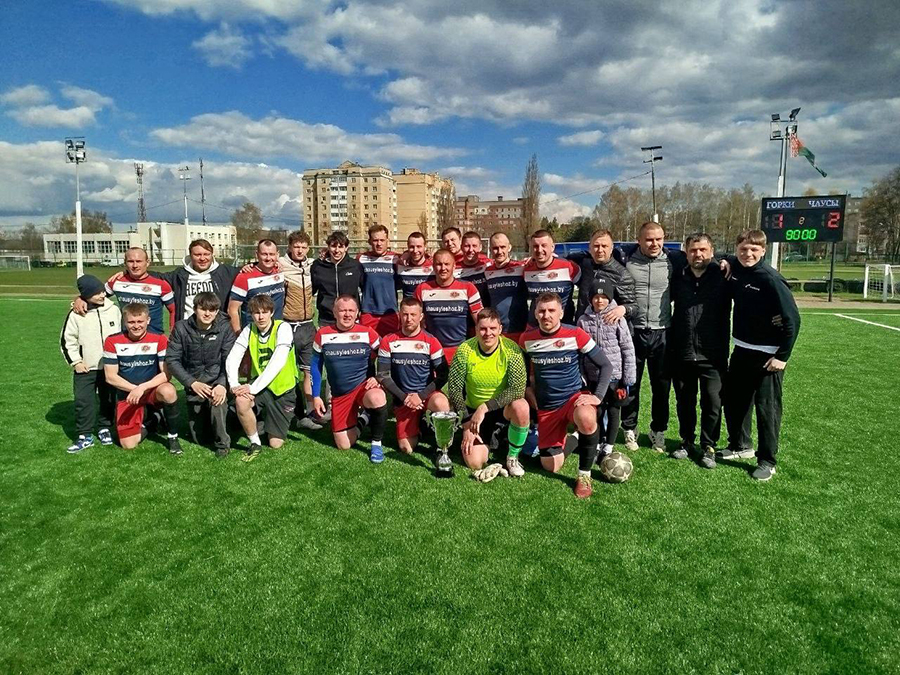 Чаусская «Нива» стала обладательницей Суперкубка Могилевской области по футболу