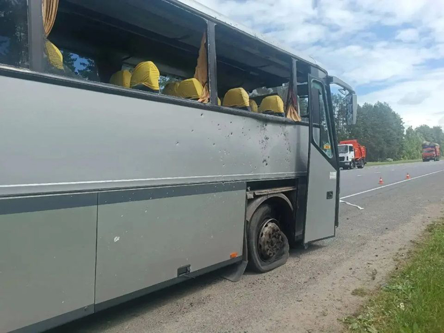 ВСУ атаковали автобус с белорусскими детьми