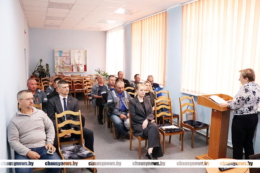 В Чаусском районе проходит Единый день информирования