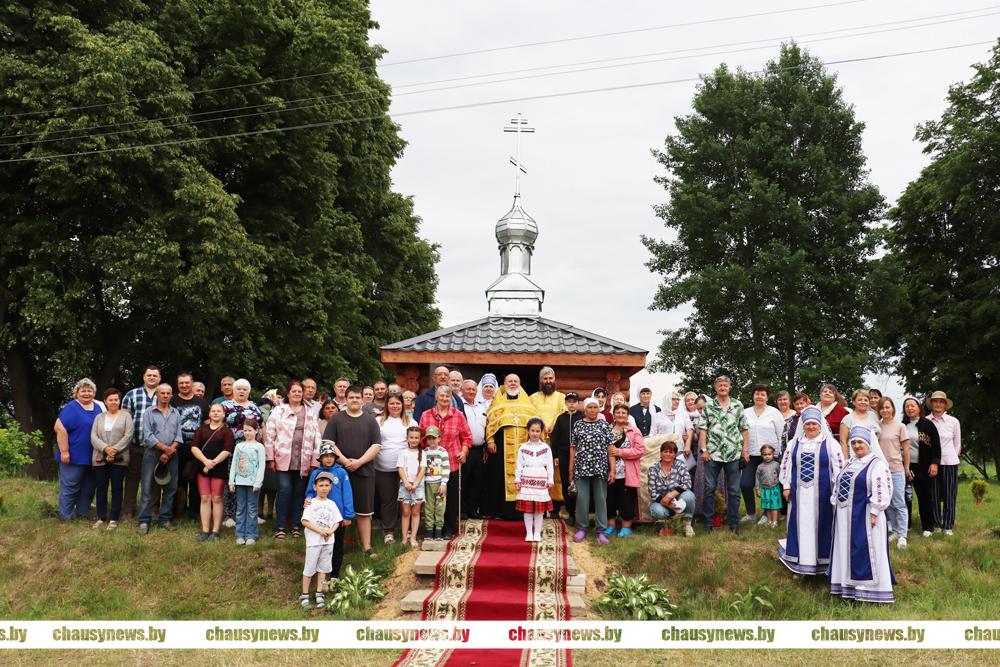 Открытие часовни, воспоминания о прошлом, песни молодости. Рассказываем, как прошел День деревни в Грязивце Чаусского района
