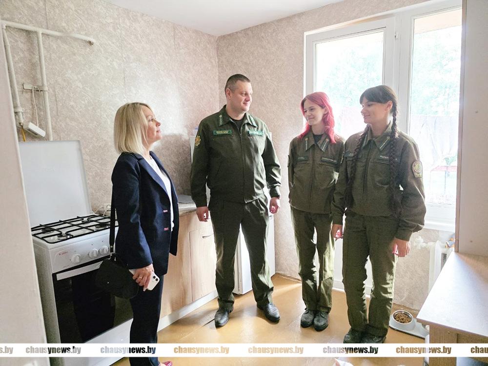 В Чаусском лесхозе молодым специалистам предоставляют комфортное жильё