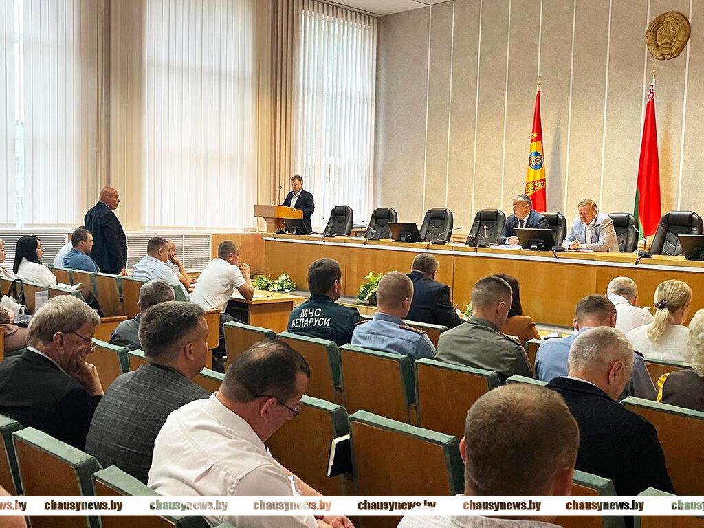 Подготовка к ОЗП, работа по обращениям граждан. Какие ещё вопросы рассматривались на аппаратном совещании в Чаусах?