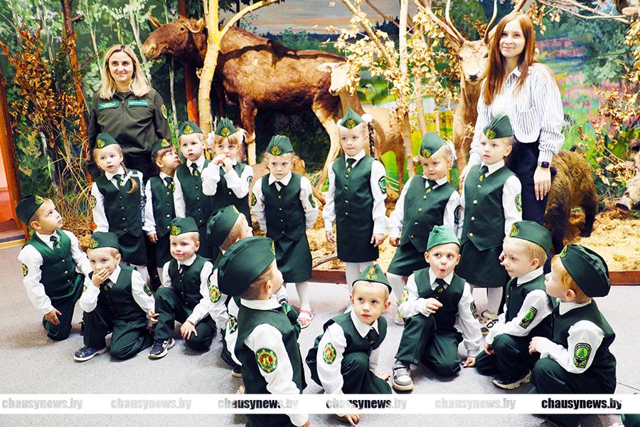 В Чаусах к дошкольному лесничеству «Вясёлка» присоединился 21 воспитанник детского сада №4