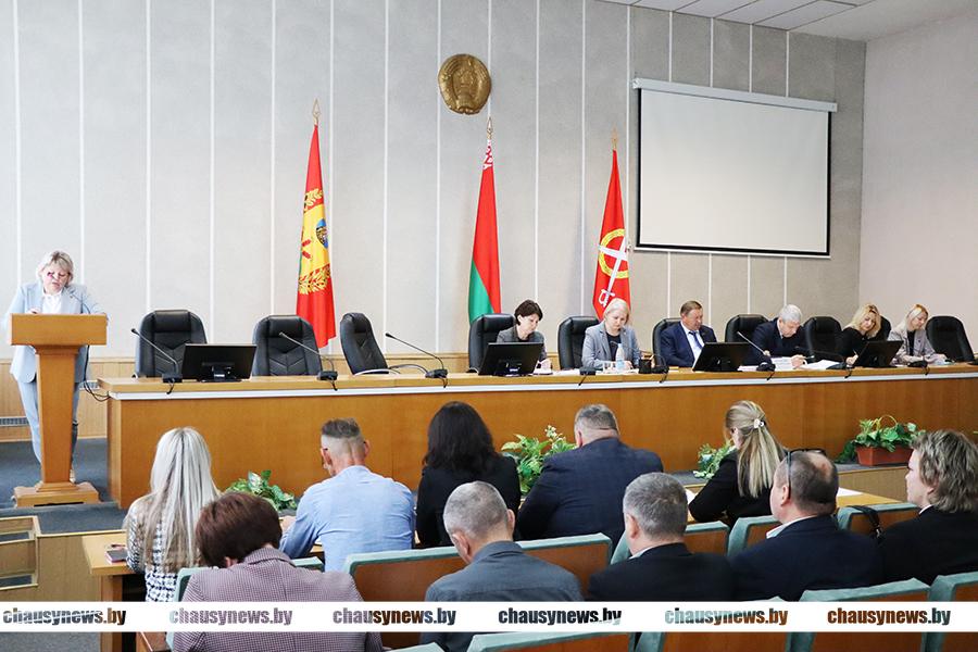 Какие вопросы рассматривались на плановом заседании президиума Чаусского районного Совета депутатов?