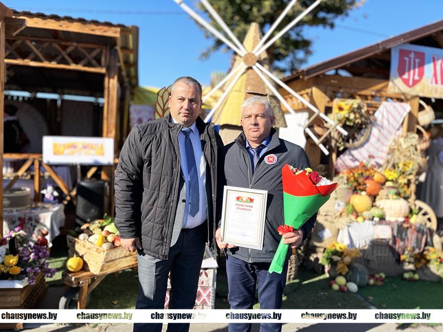 На Дожинках в Шклове награждены аграрии Чаусского района