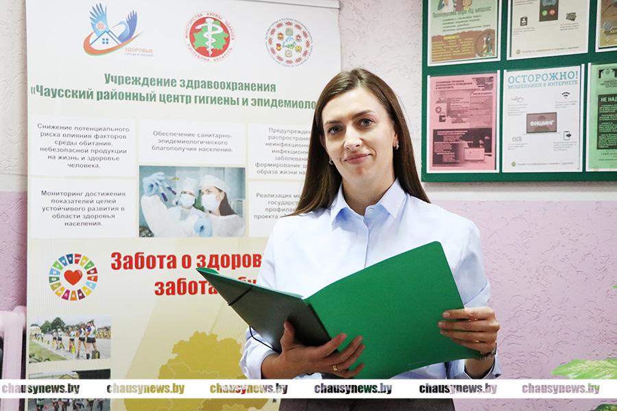 Главный санитарный врач Чаусского района Дина Бондарева делится впечатлениями от участия в работе ВНС